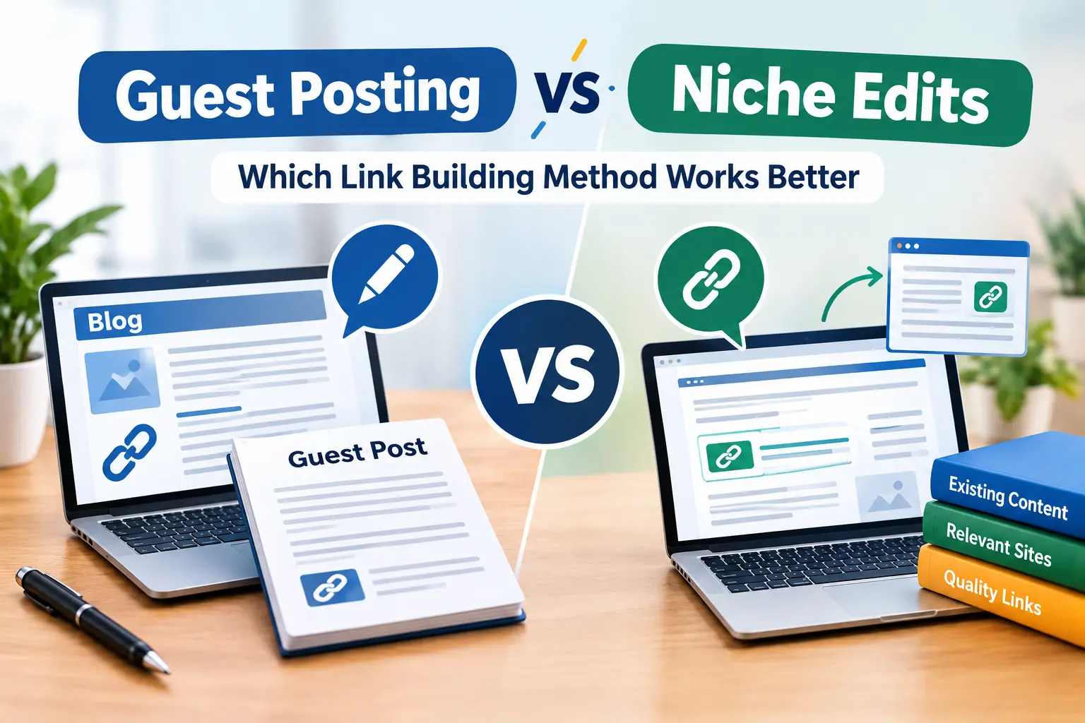 Guest Posting vs Niche Edits