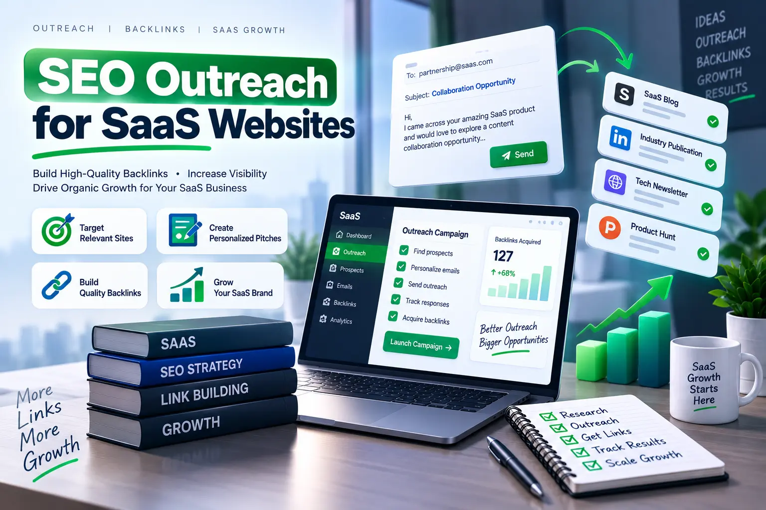 SEO Outreach for SaaS Websites