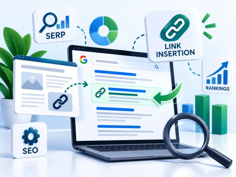SERP Insight Link Insertion